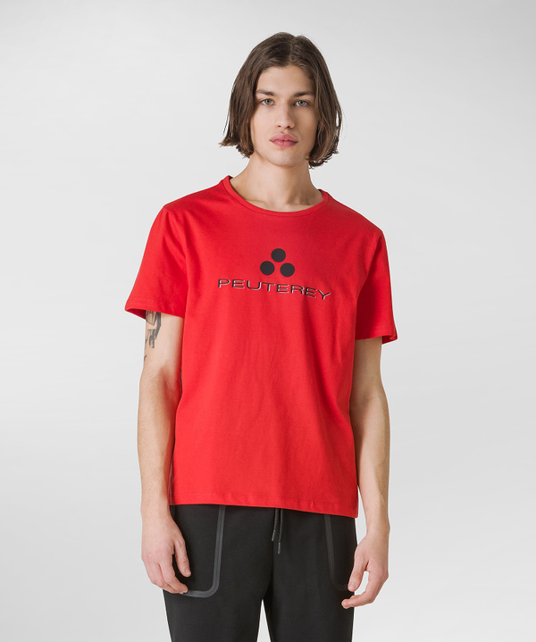 T-shirt with front logo print - Peuterey