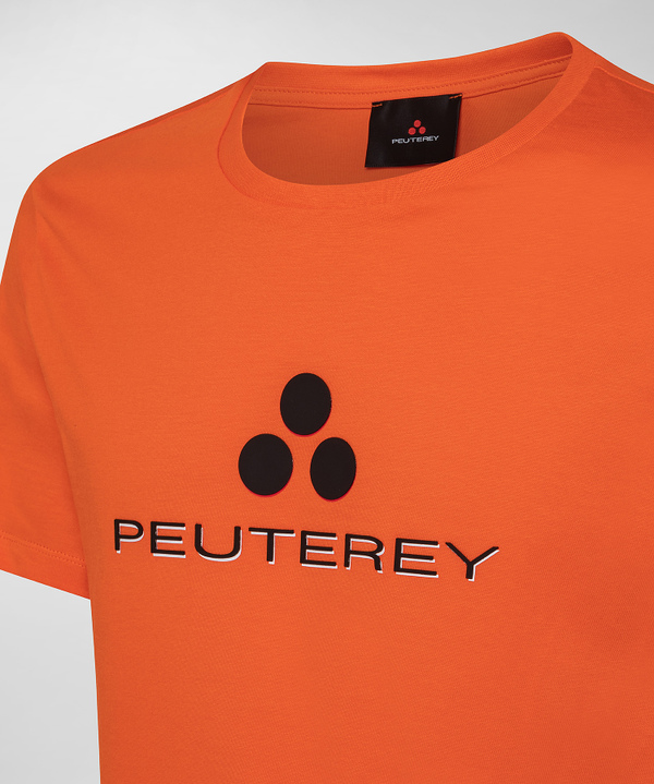 T-shirt with front logo print - Peuterey