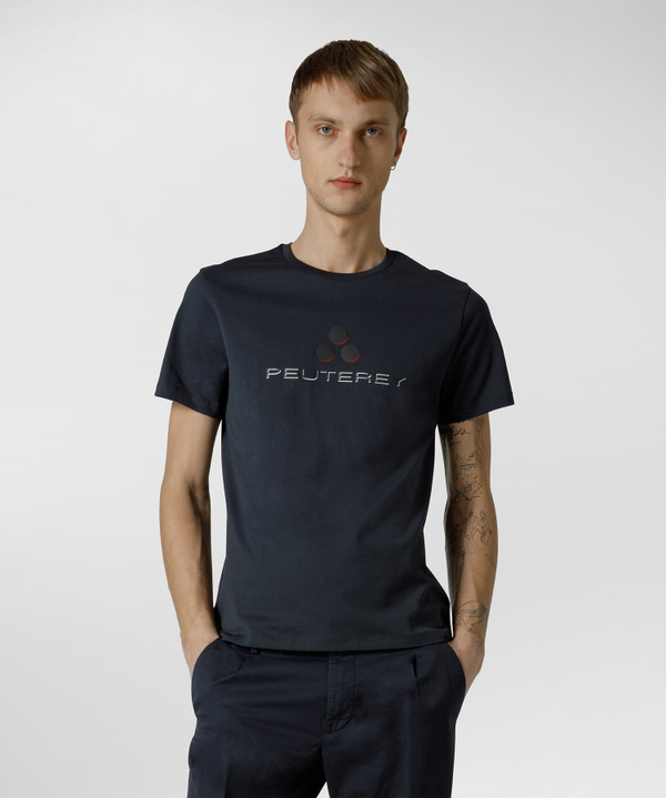 T-shirt con stampa logo sul davanti - Peuterey