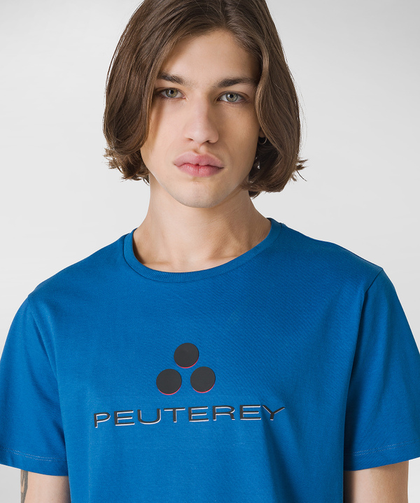 T-shirt with front logo print - Peuterey