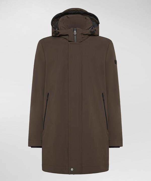 Minimal, technical three-layer trench coat - Peuterey