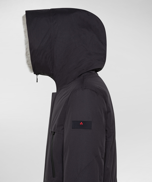 Parka in ripstop with fox fur collar - Peuterey