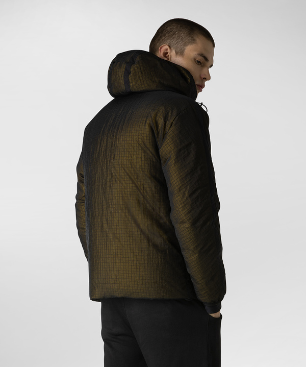 Bomber jacket with black “transparent effect” weave - Peuterey