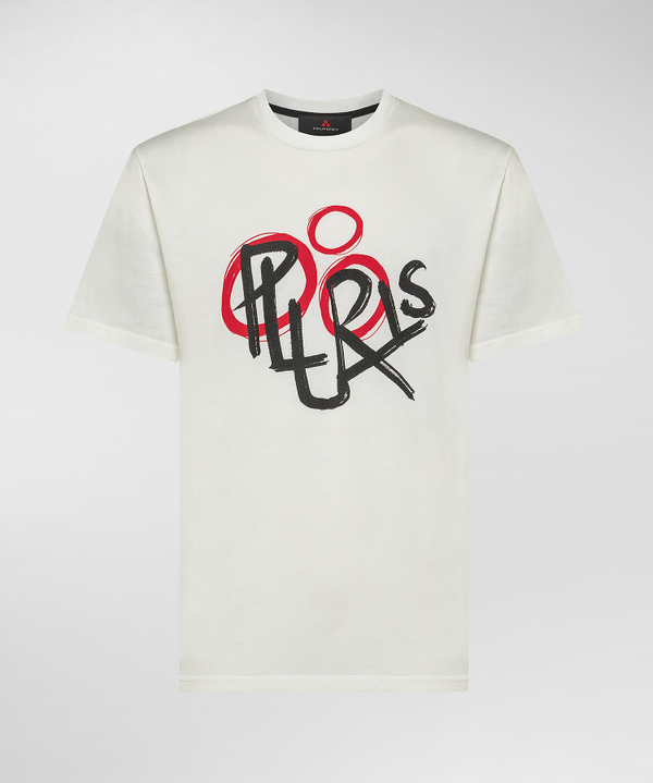 GOTS certified jersey colour block t-shirt - Peuterey