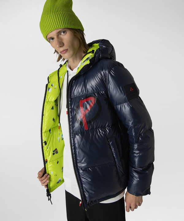 Reversible down jacket in recycled down and ECONYL® yarn - Peuterey