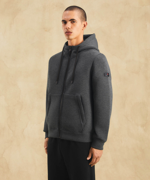 Bomber jacket in stretch scuba material - Peuterey