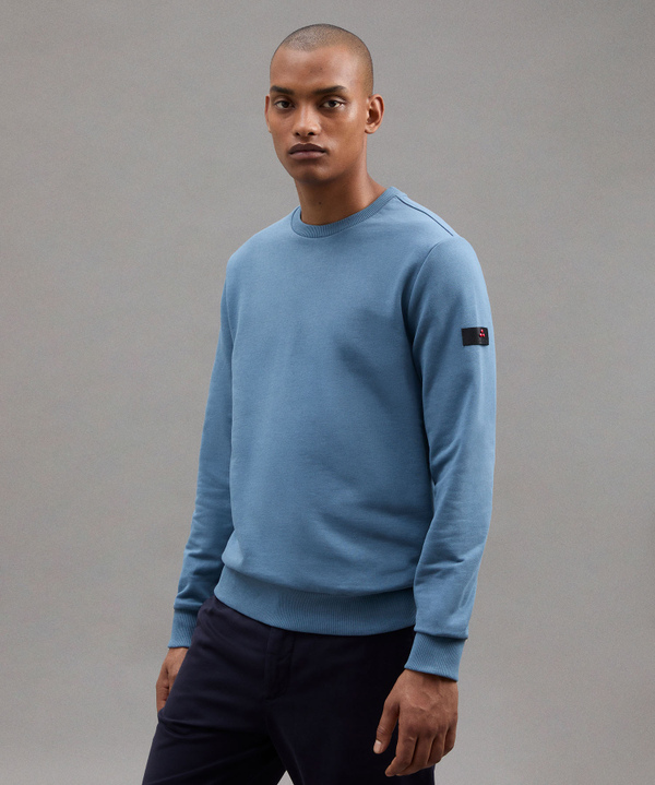 Cotton Crewneck Sweatshirt - Peuterey