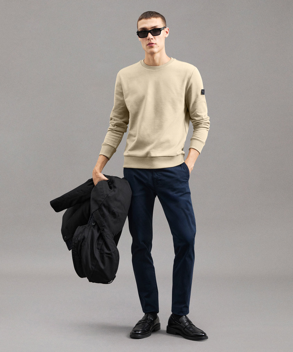 Rundhals-Sweatshirt aus Baumwolle - Peuterey