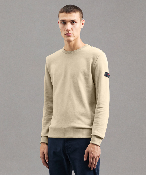 Rundhals-Sweatshirt aus Baumwolle - Peuterey