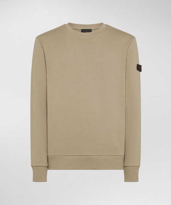 Rundhals-Sweatshirt aus Baumwolle - Peuterey
