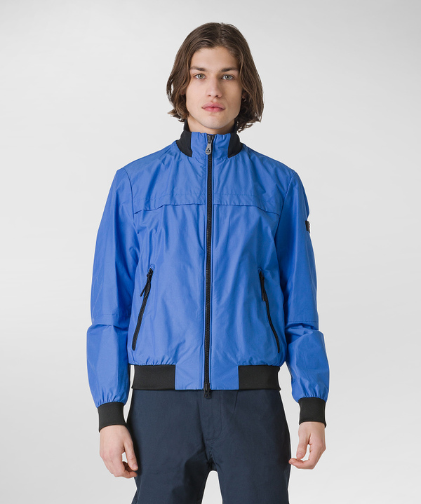 Cotton and nylon biker jacket - Peuterey