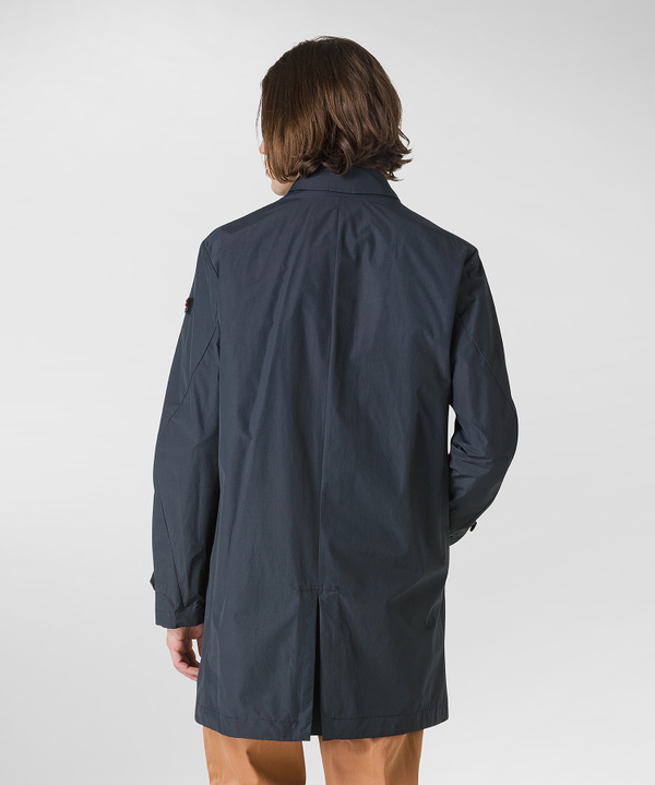 Trench coat in laminated, three-layered fabric - Peuterey