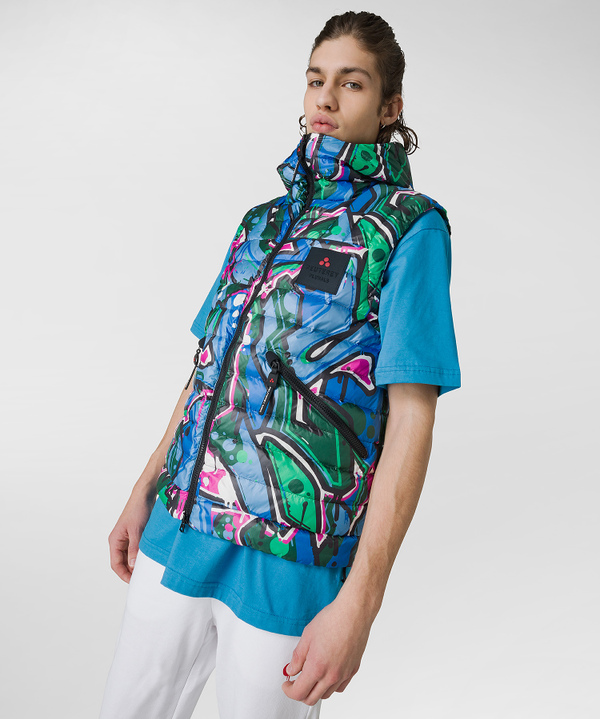 Short 100% recycled nylon vest - Peuterey