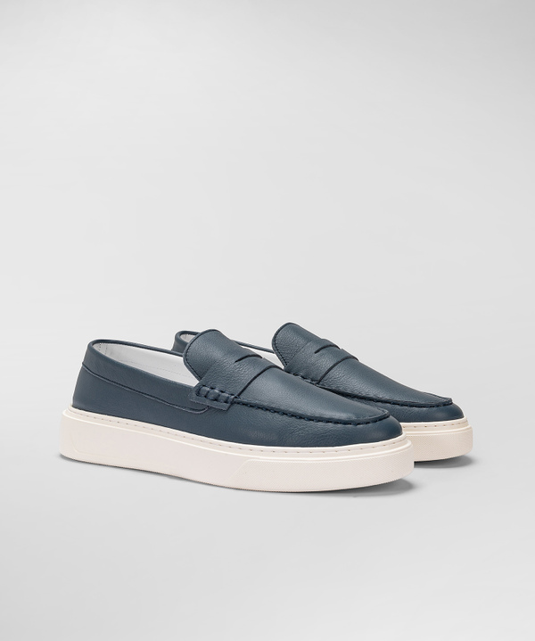 Unlined leather loafers - Peuterey