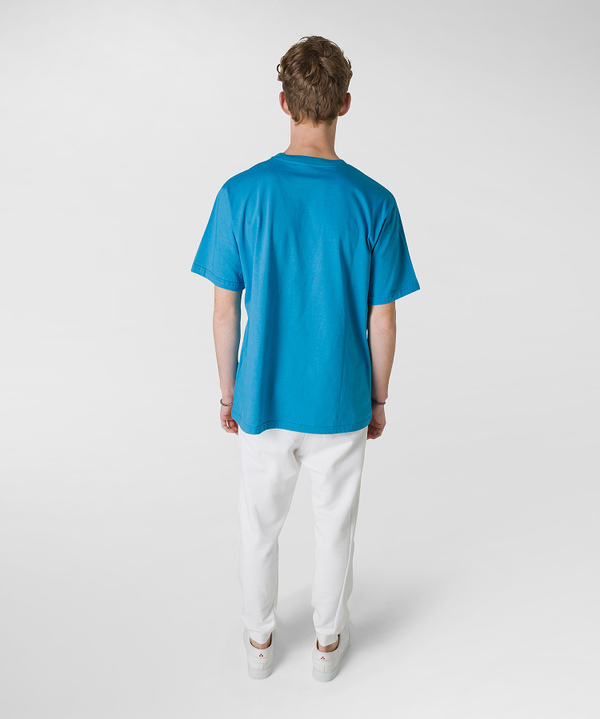 Certified GOTS cotton t-shirt with print - Peuterey