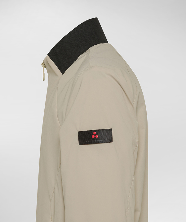 Crinkle-effect stretch bomber jacket - Peuterey