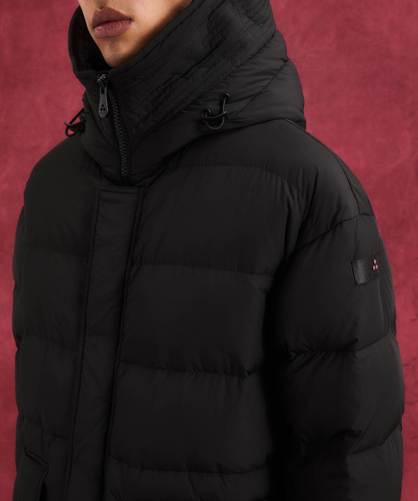 Long down jacket with soft recycled down - Peuterey