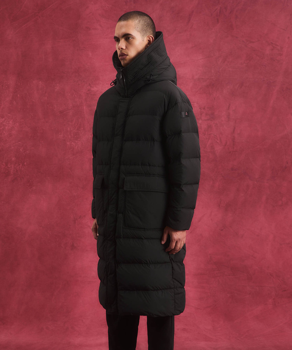 Long down jacket with soft recycled down - Peuterey