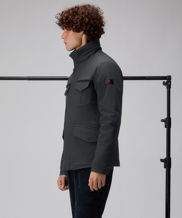 THREE-LAYER PERFORMANCE FABRIC FIELD JACKET - Peuterey