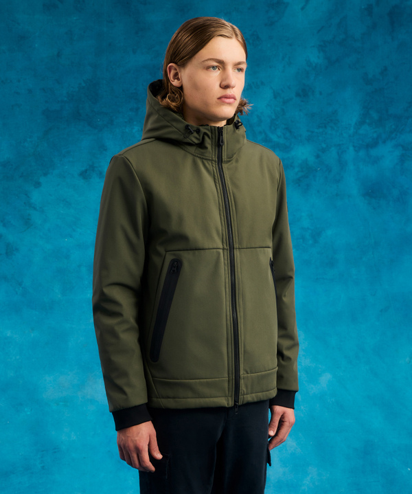Smooth jacket with large side pockets - Peuterey