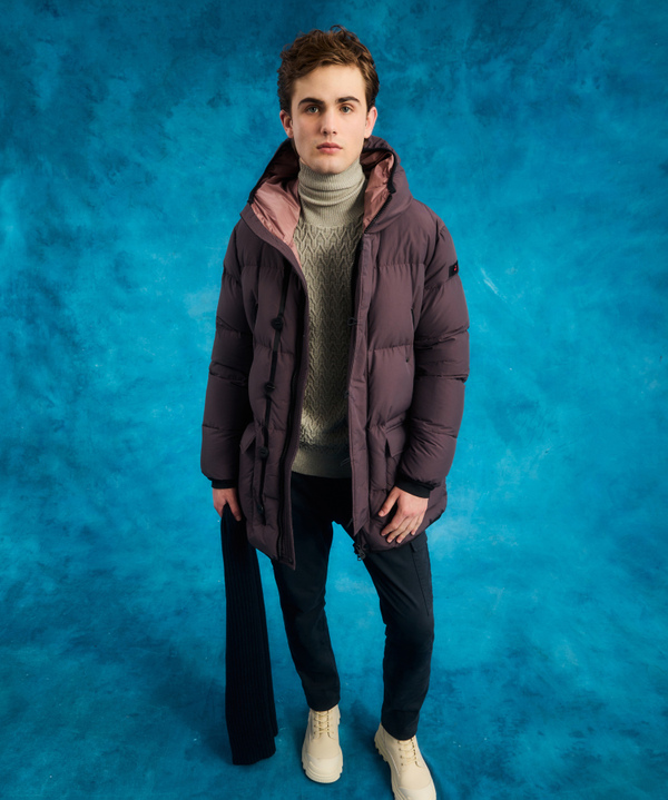 Comfy parka with four functional pockets - Peuterey
