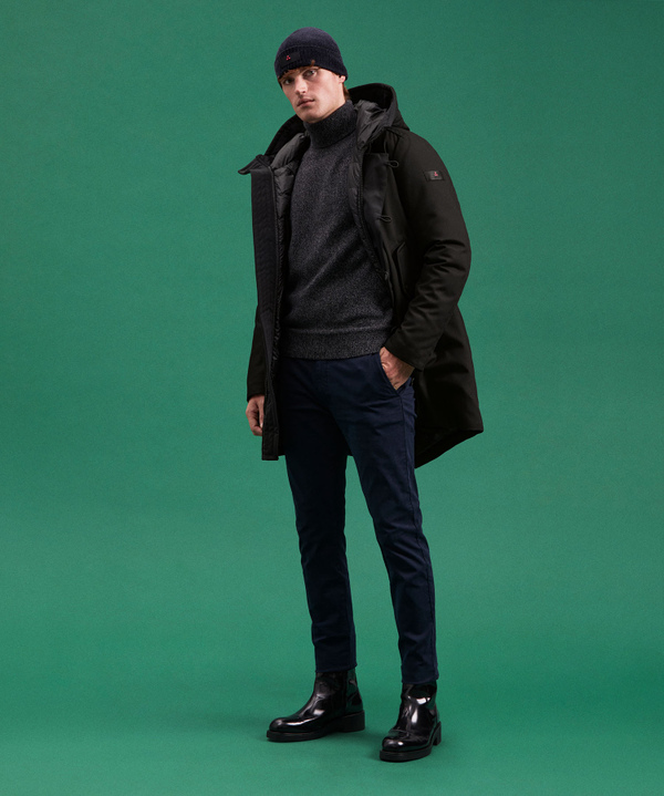 Parka Resistente In Tessuto Made In Italy - Peuterey