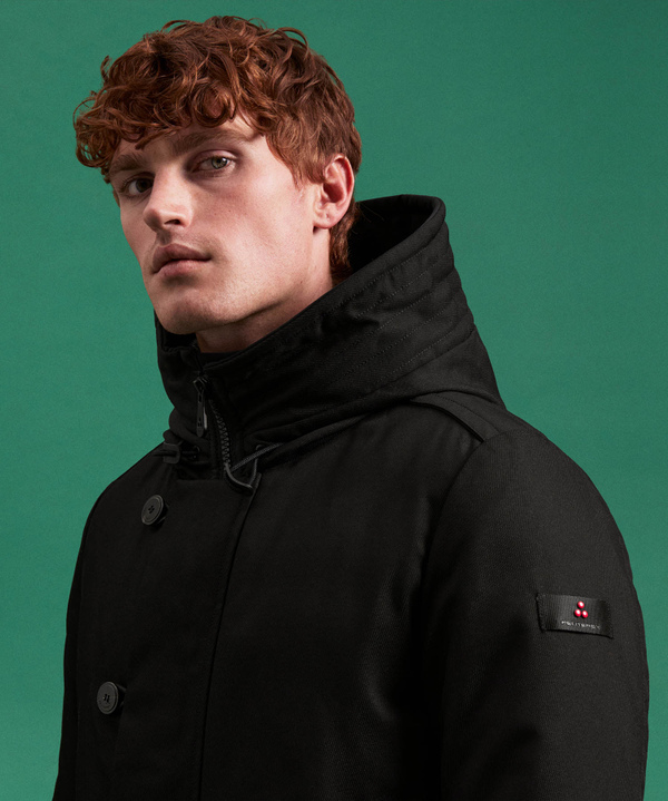Parka Resistente In Tessuto Made In Italy - Peuterey