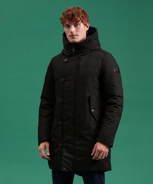 Parka Resistente In Tessuto Made In Italy - Peuterey