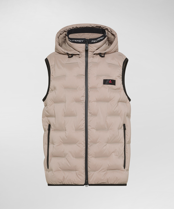 Lightweight vest with black edging - Peuterey