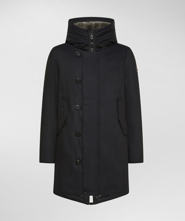 Durable Parka With Made In Italy Fabric And Fur - Peuterey