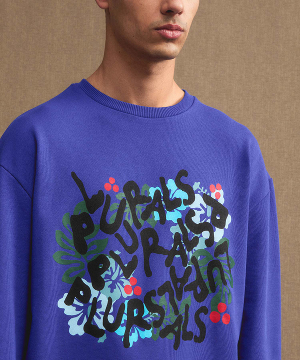 Plurals sweatshirt with tropical print - Peuterey
