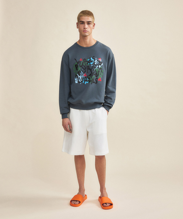 Plurals sweatshirt with tropical print - Peuterey