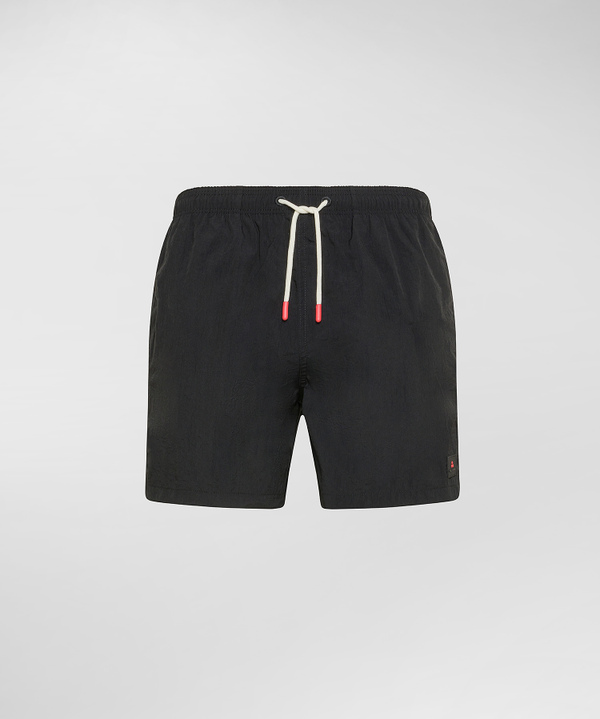 Solid-coloured beach boxer shorts - Peuterey