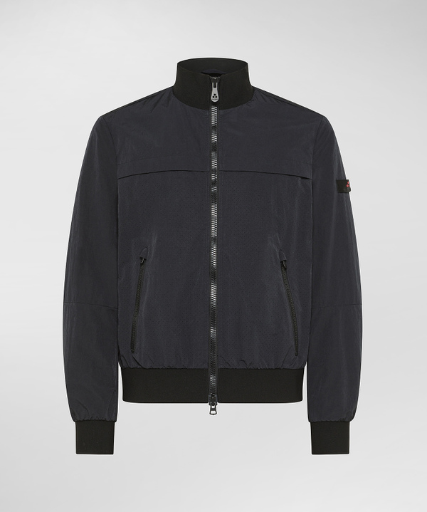 Perforated fabric bomber jacket - Peuterey