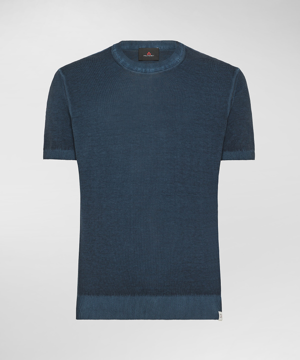 T-Shirt maniche corte in tricot - Peuterey