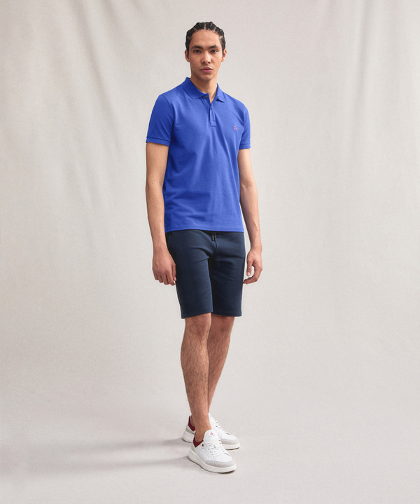 Cotton pique polo shirt - Peuterey