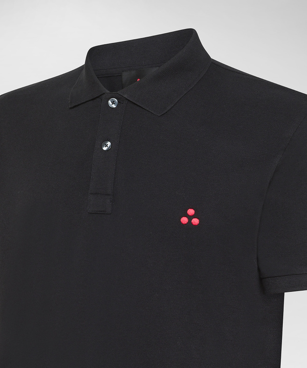 Cotton pique polo shirt - Peuterey