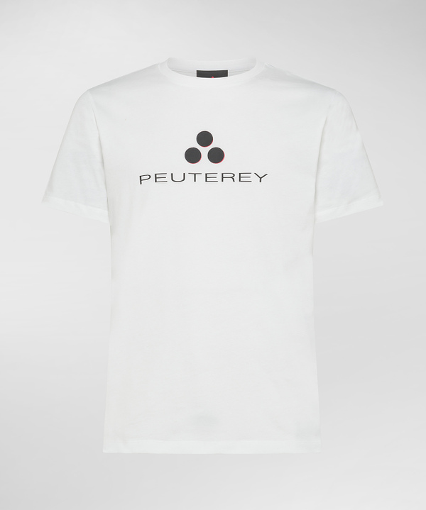 T-shirt logata di cotone - Peuterey