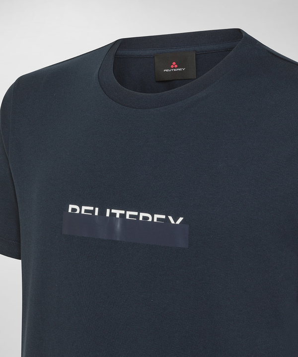 T-Shirt mit Peuterey-Schriftzug - Peuterey