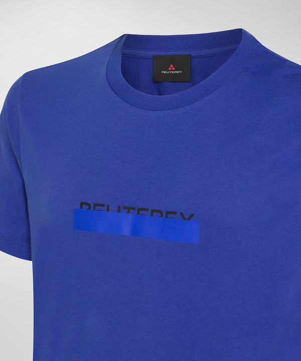 T-Shirt with Peuterey lettering - Peuterey