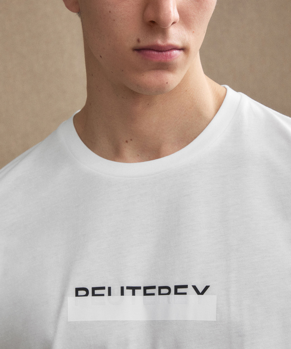 T-Shirt mit Peuterey-Schriftzug - Peuterey