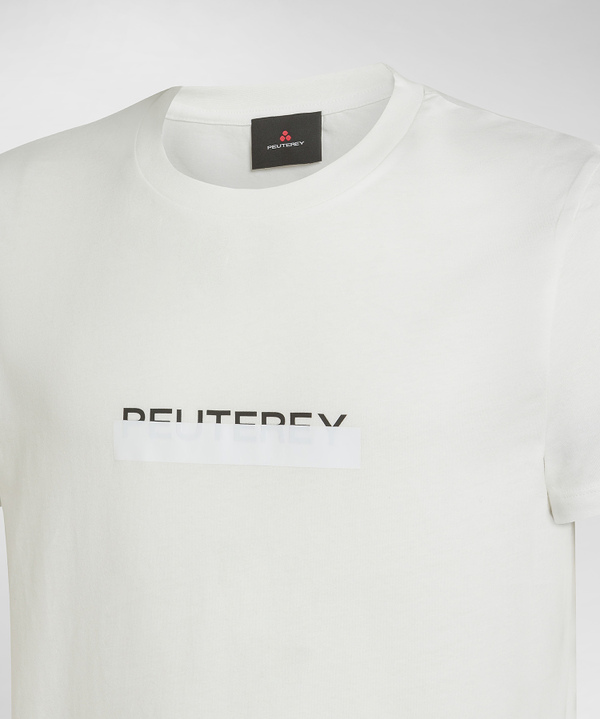 T-Shirt with Peuterey lettering - Peuterey