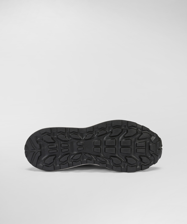 Sneaker aus Leder mit Details aus Nylon und Nappa - Peuterey