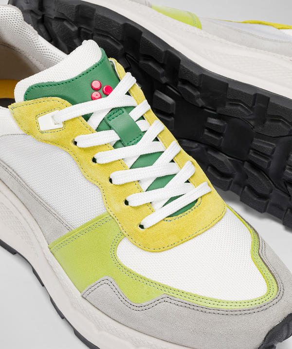 Sneakers in pelle con dettagli nylon e nappa - Peuterey
