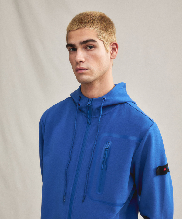 Hooded sweatshirt with chest pocket - Peuterey