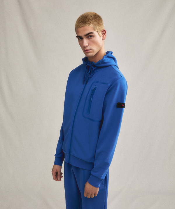 Hooded sweatshirt with chest pocket - Peuterey