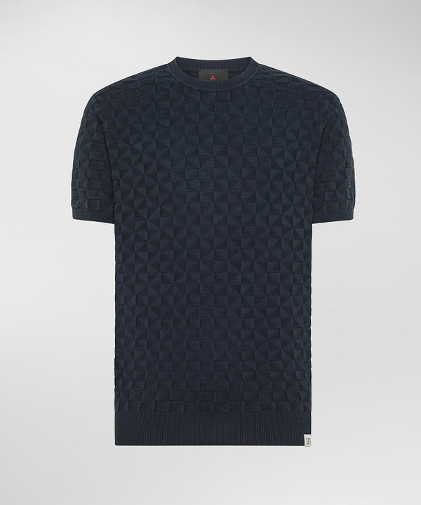 T-shirt in tricot cotone 3D - Peuterey