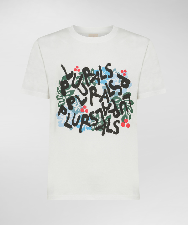 T-Shirt mit Schriftzug - Peuterey