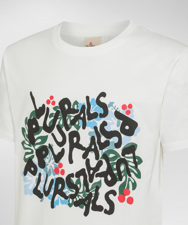 T-shirt con lettering - Peuterey