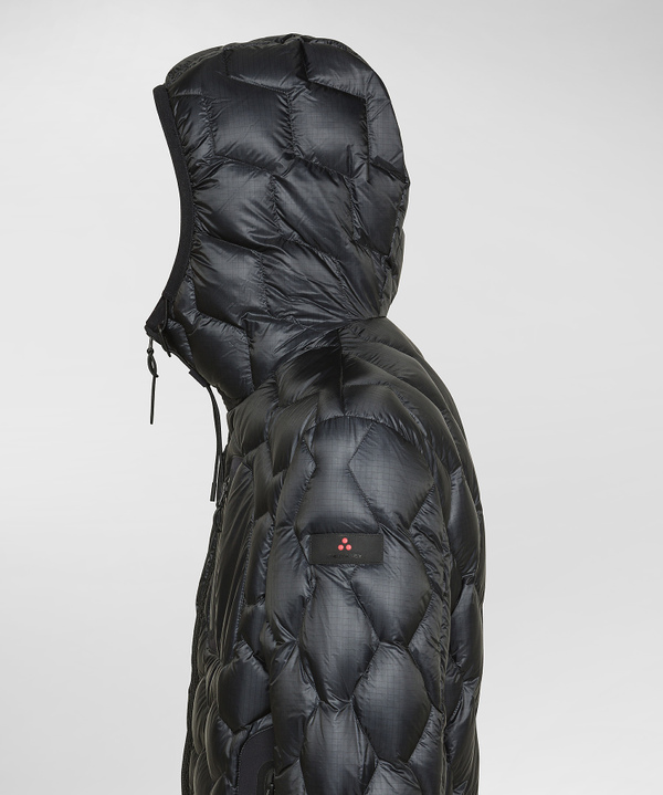 Modern Down Jacket With Geometric Quilting - Peuterey